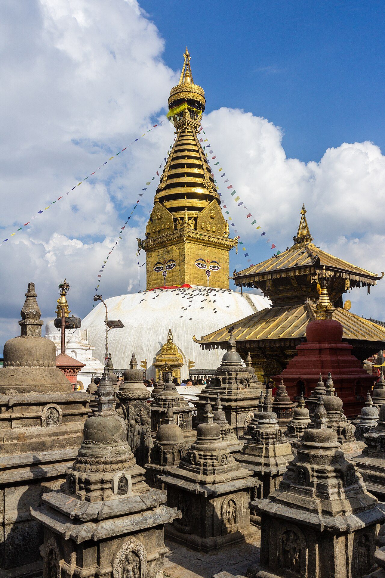 Swayambhunath Stupa in Kathmandu, Nepal