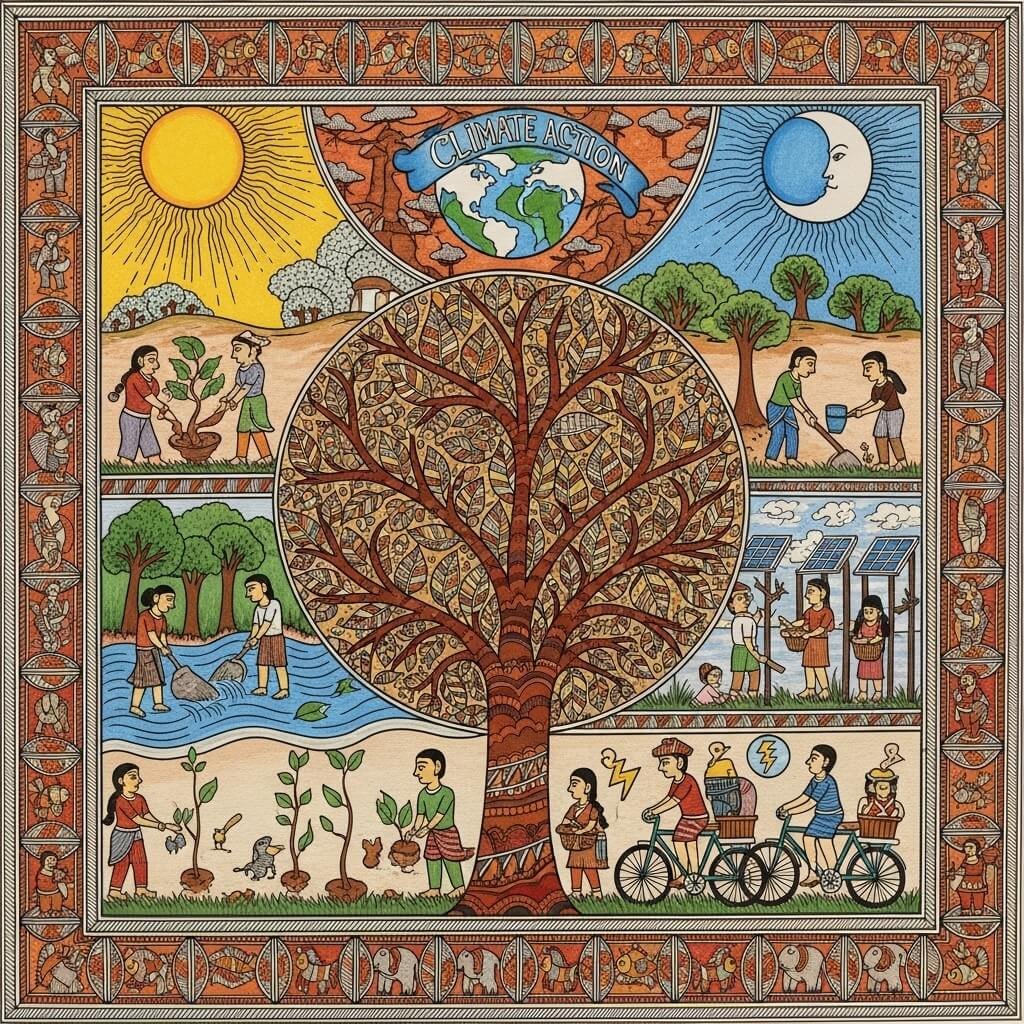 Mithila painting — cultural event